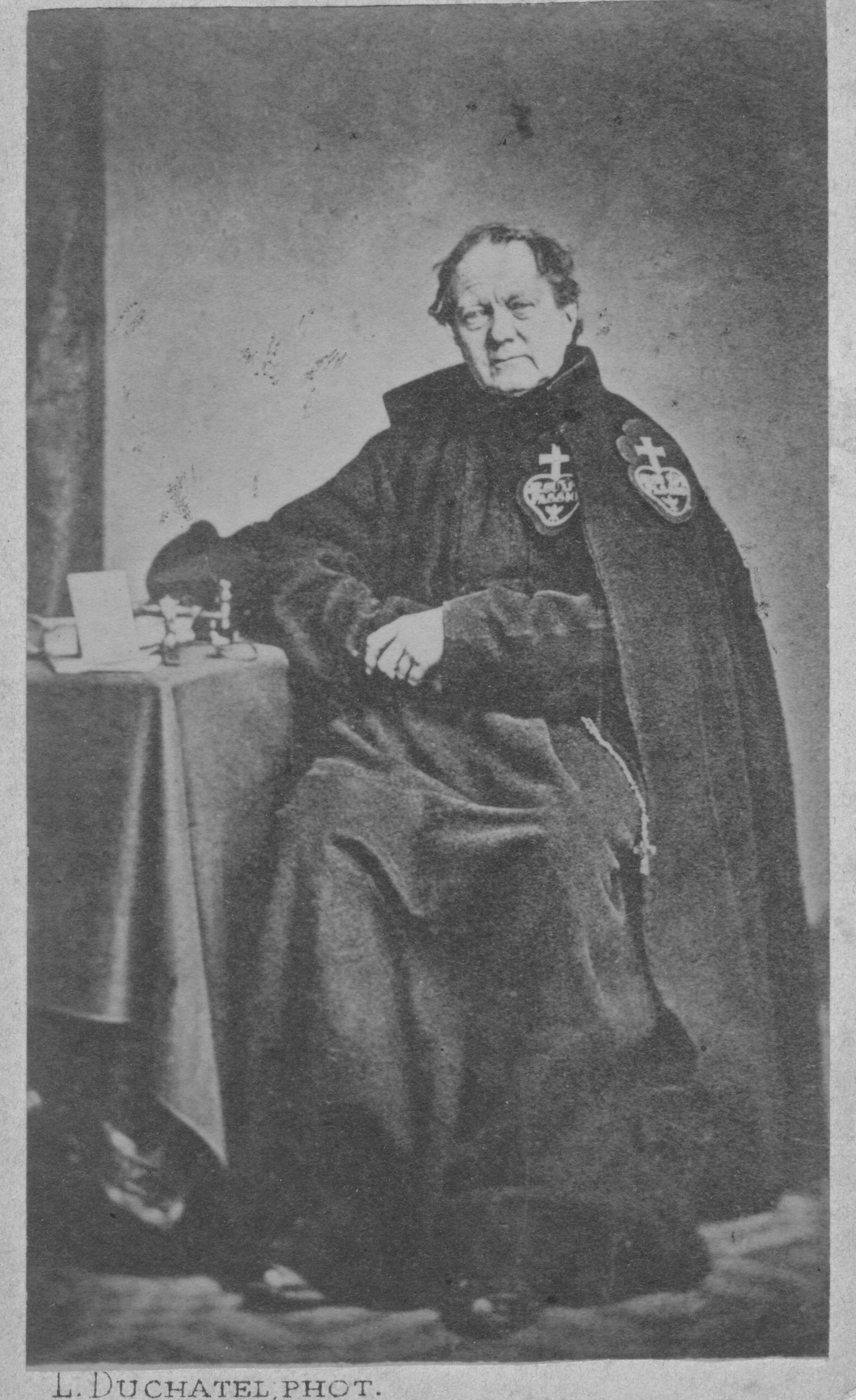 Father Ignatius Spencer CP, in Passionist habit. Photograph by L. Duchatel.