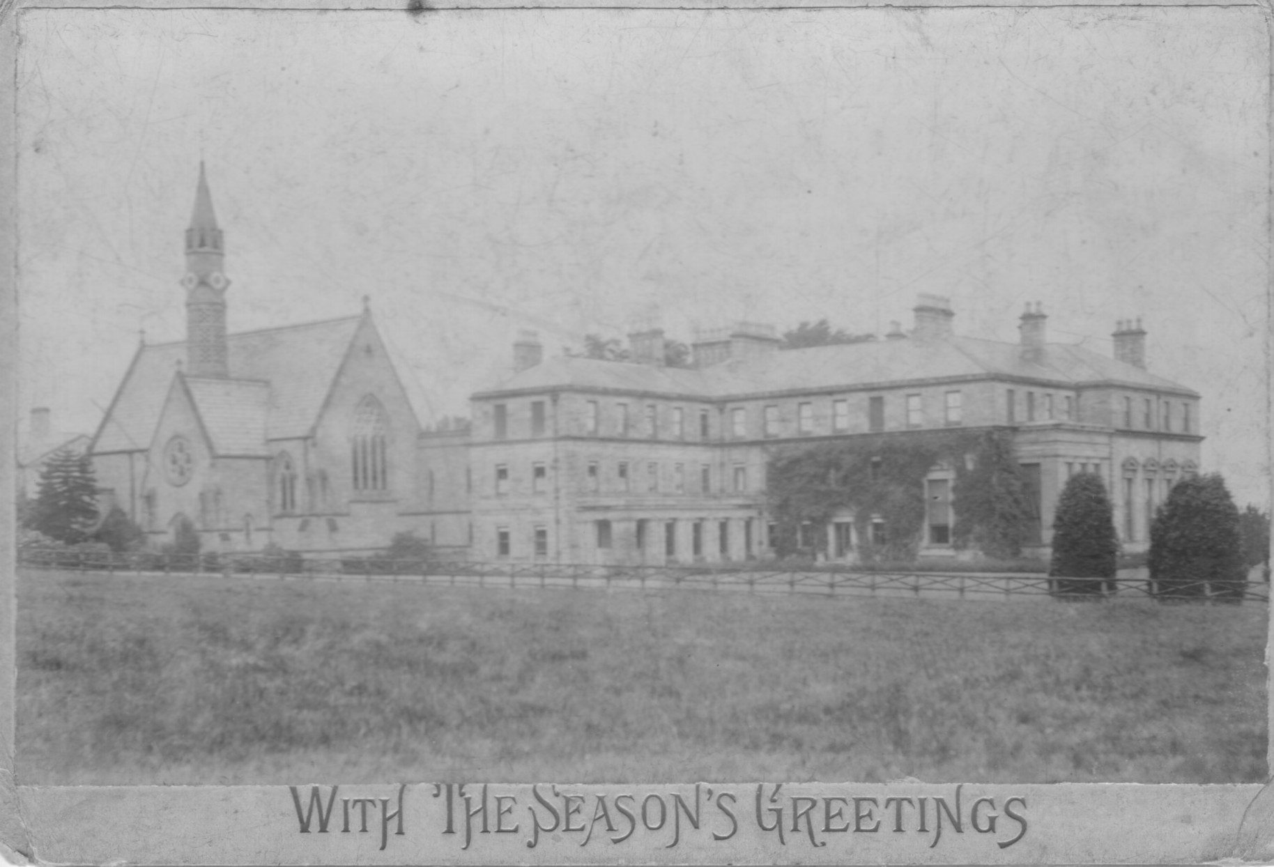 Minsteracres house and church